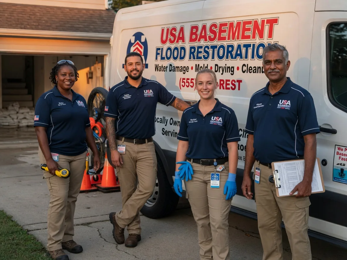 Basement Flood Cleanup company in Linkwood, MD